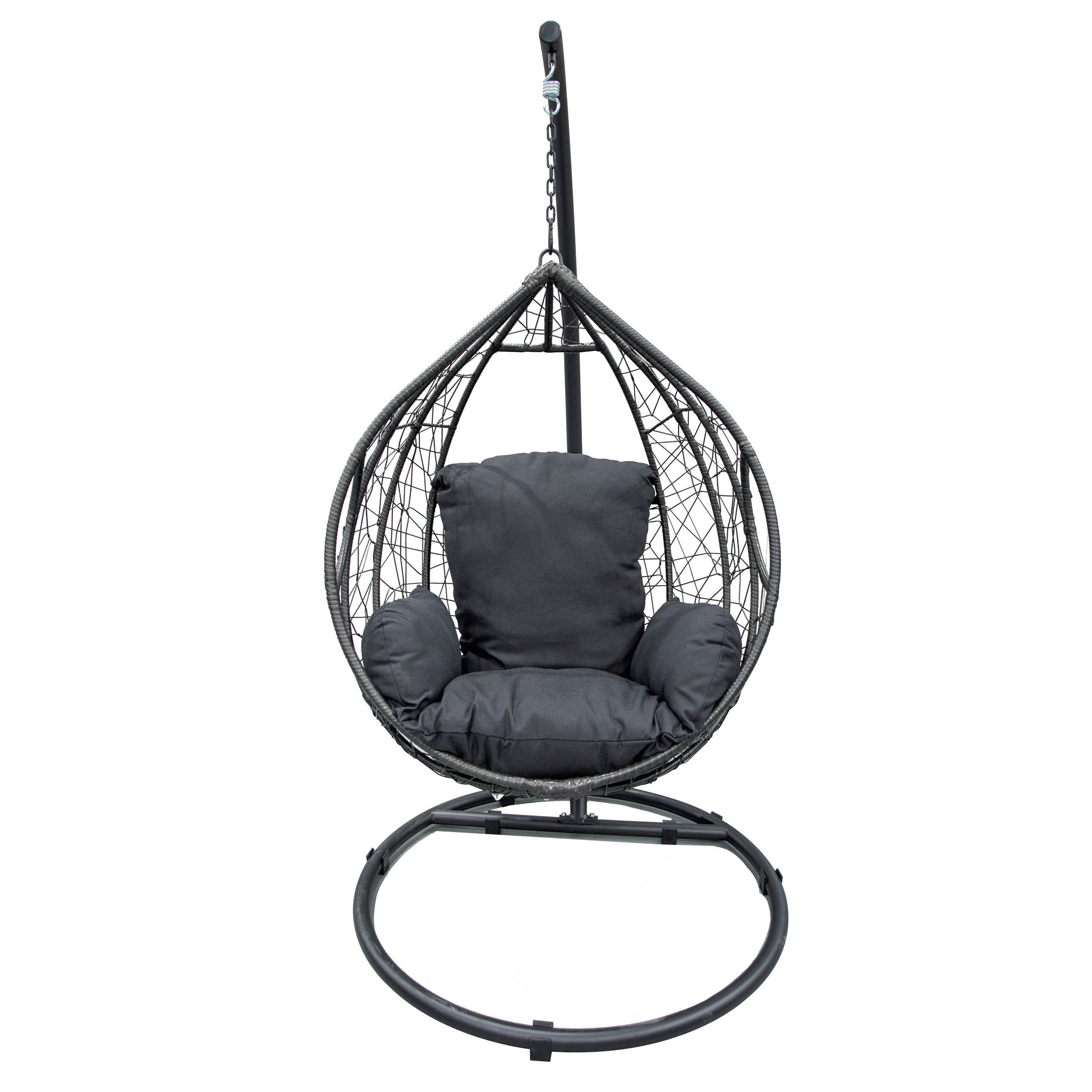 Egg Chair Tear Drop Matt Black