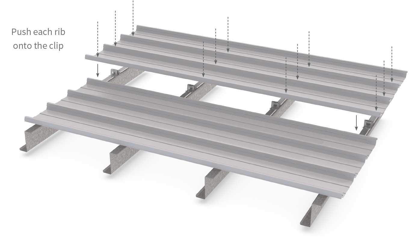 Cladding Roofing Sheeting Walling Topdek 700 Install