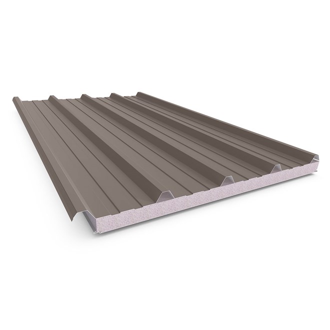 Cooldek Classic Topside / Smooth Underside Left Laying 50mm Thick 65mm Cutback Banyan Brown Topside 