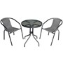 3 Piece Steel Bistro Setting