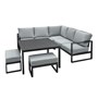 Madrid 6 Seater 4 Piece Corner Lounge Setting