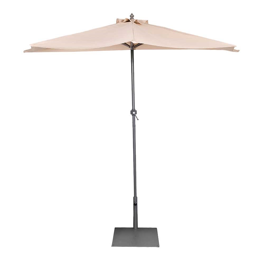 Hartman Half Umbrella 2.5m Natural