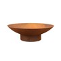 Stratco Rust Fire Pit 90cm