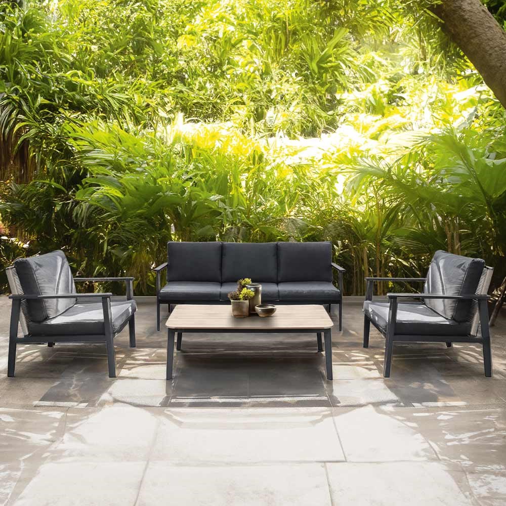 Palm 4 Piece Outdoor Lounge Set