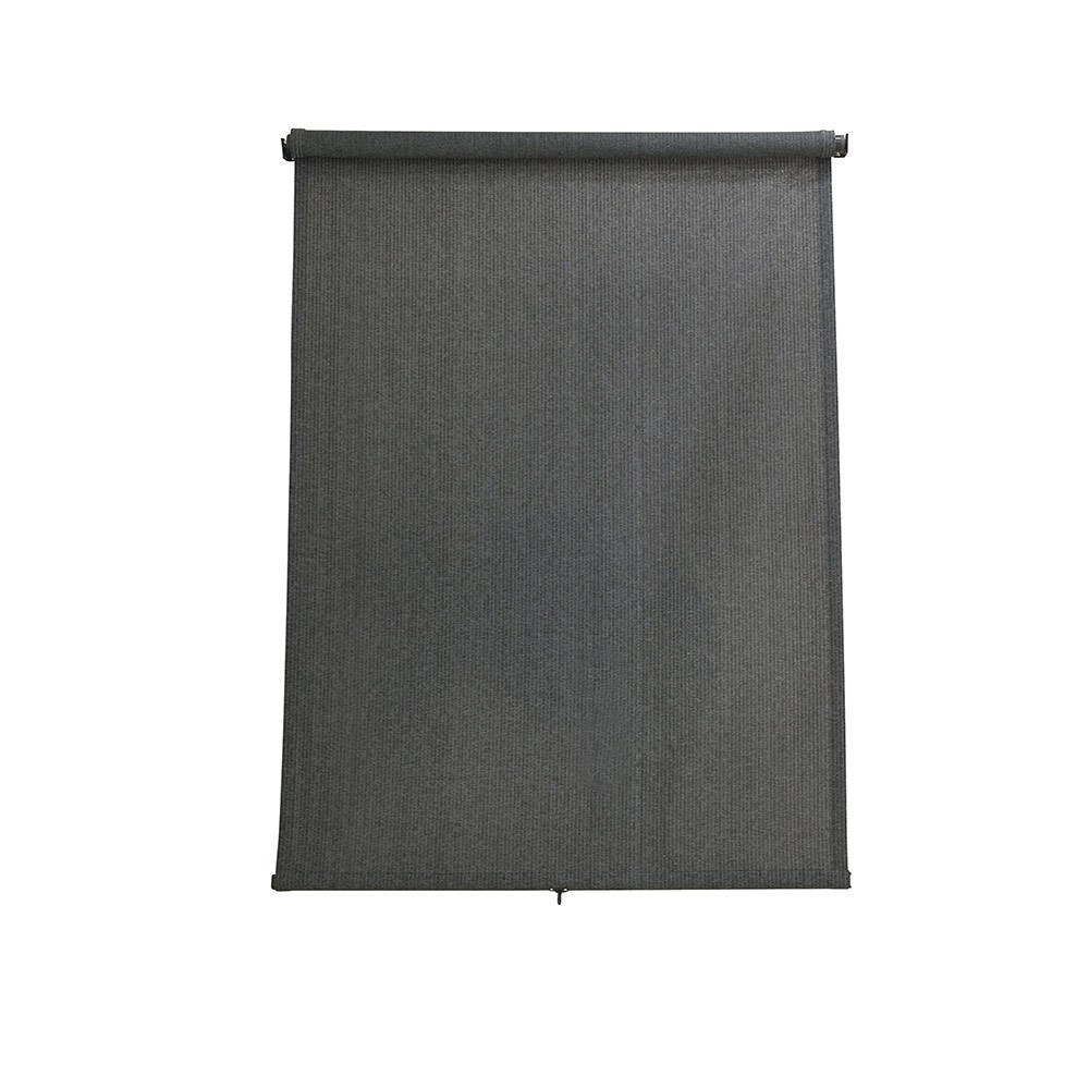 Coolaroo Outdoor Retractable Blind 2.1m X 2.1m Charcoal