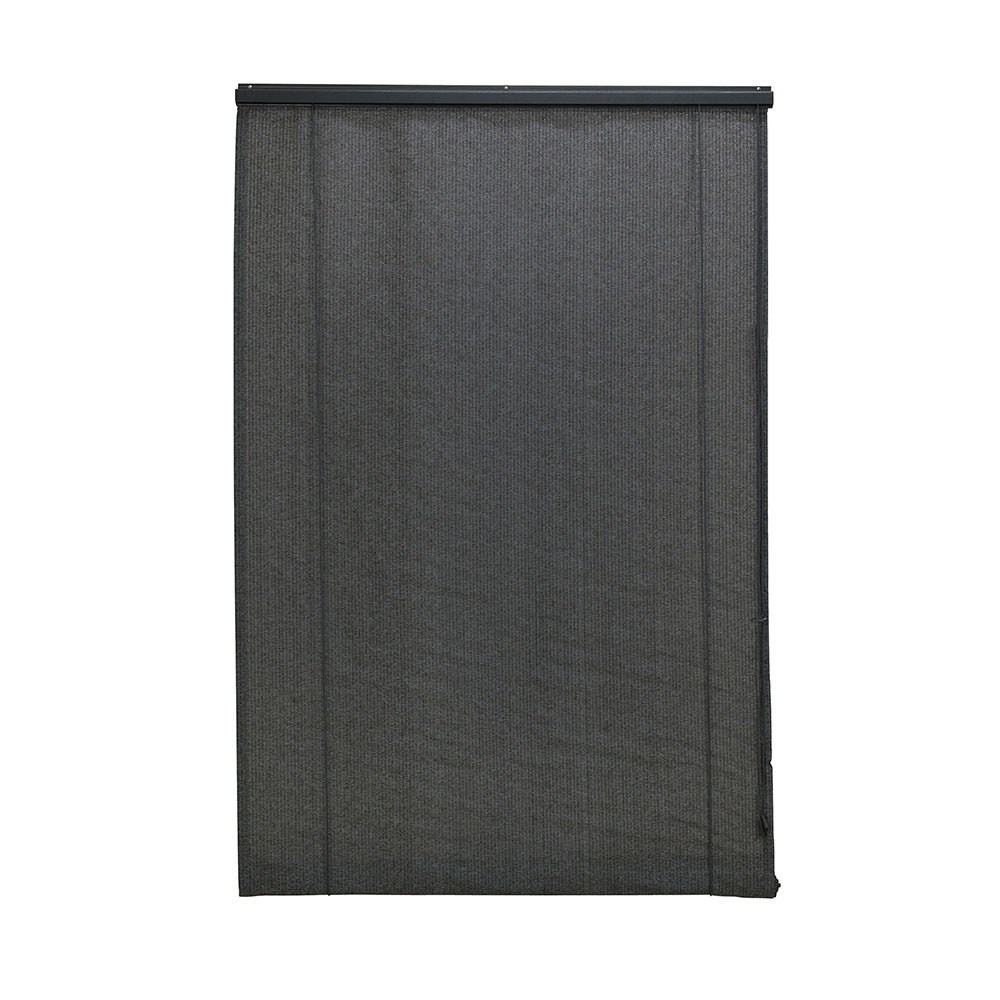 Coolaroo Outdoor Roll Up Blind 1.5m X 2.1m Charcoal