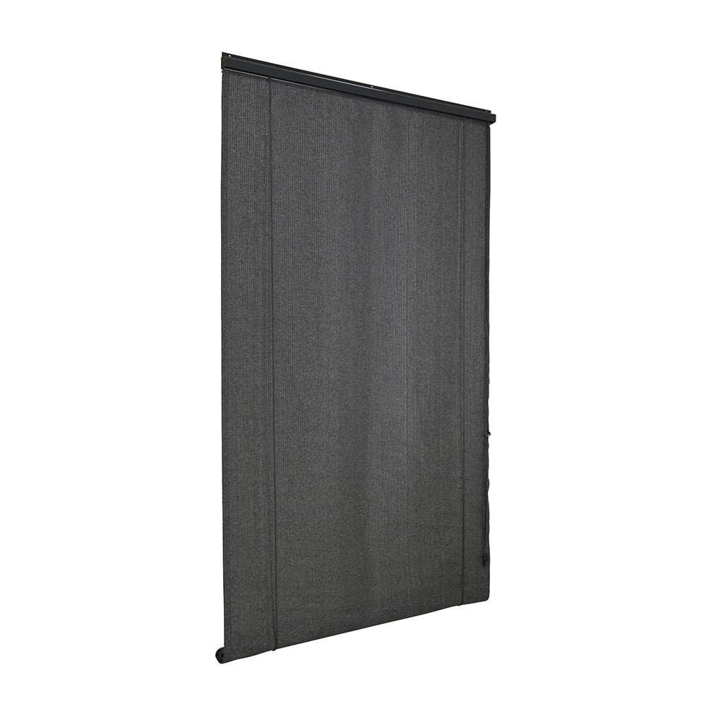 Coolaroo Outdoor Roll Up Blind 1.5m X 2.1m Charcoal