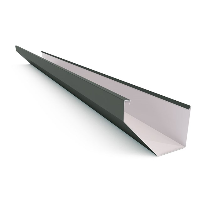 Edge Gutter 160mm Width Colour Slate Grey