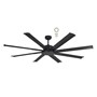 Albatross Ceiling Fan 1650Mm 8 Blade Matt Black