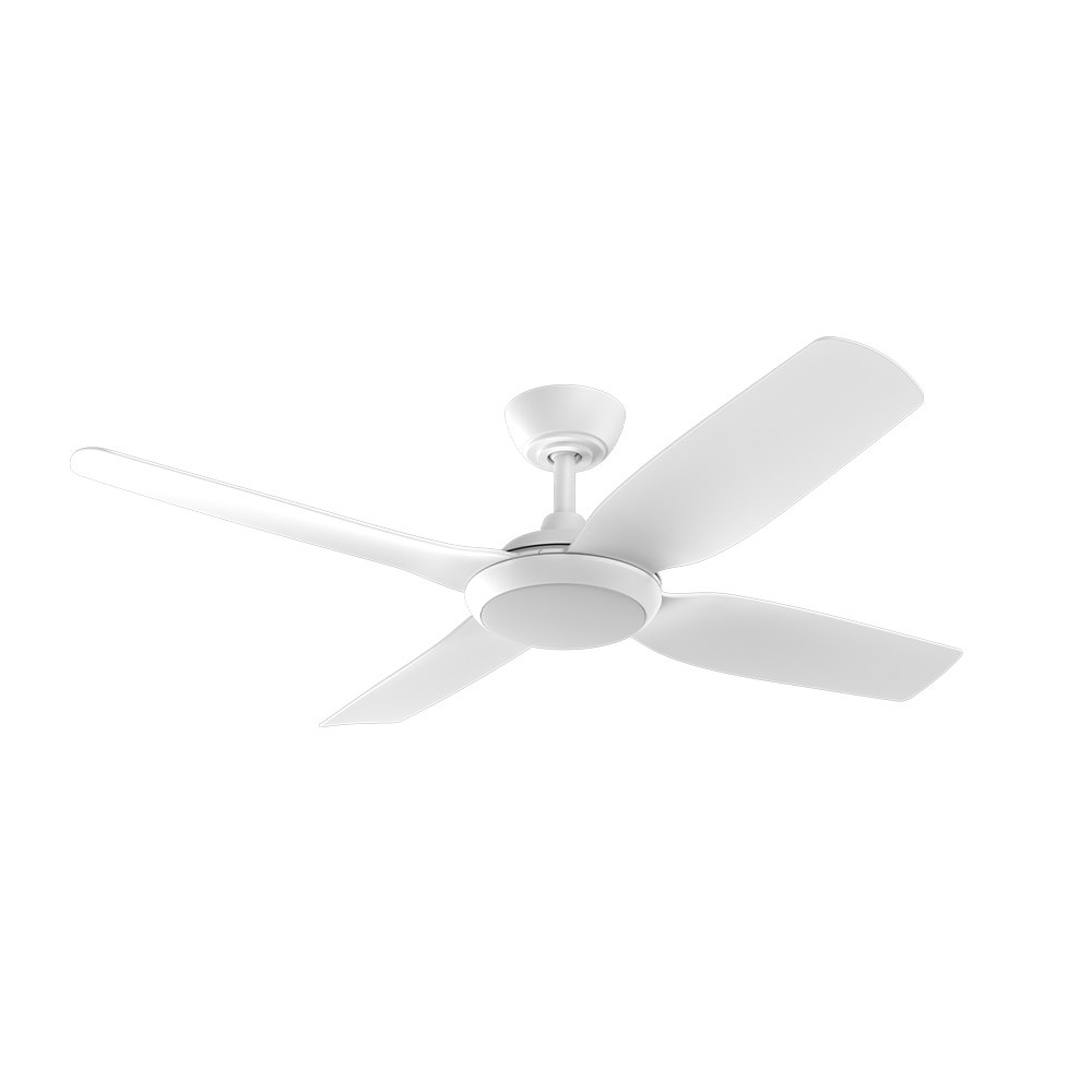 Viper DC WIFI 1220mm Ceiling Fan with 18W CCT LED Light Matt White