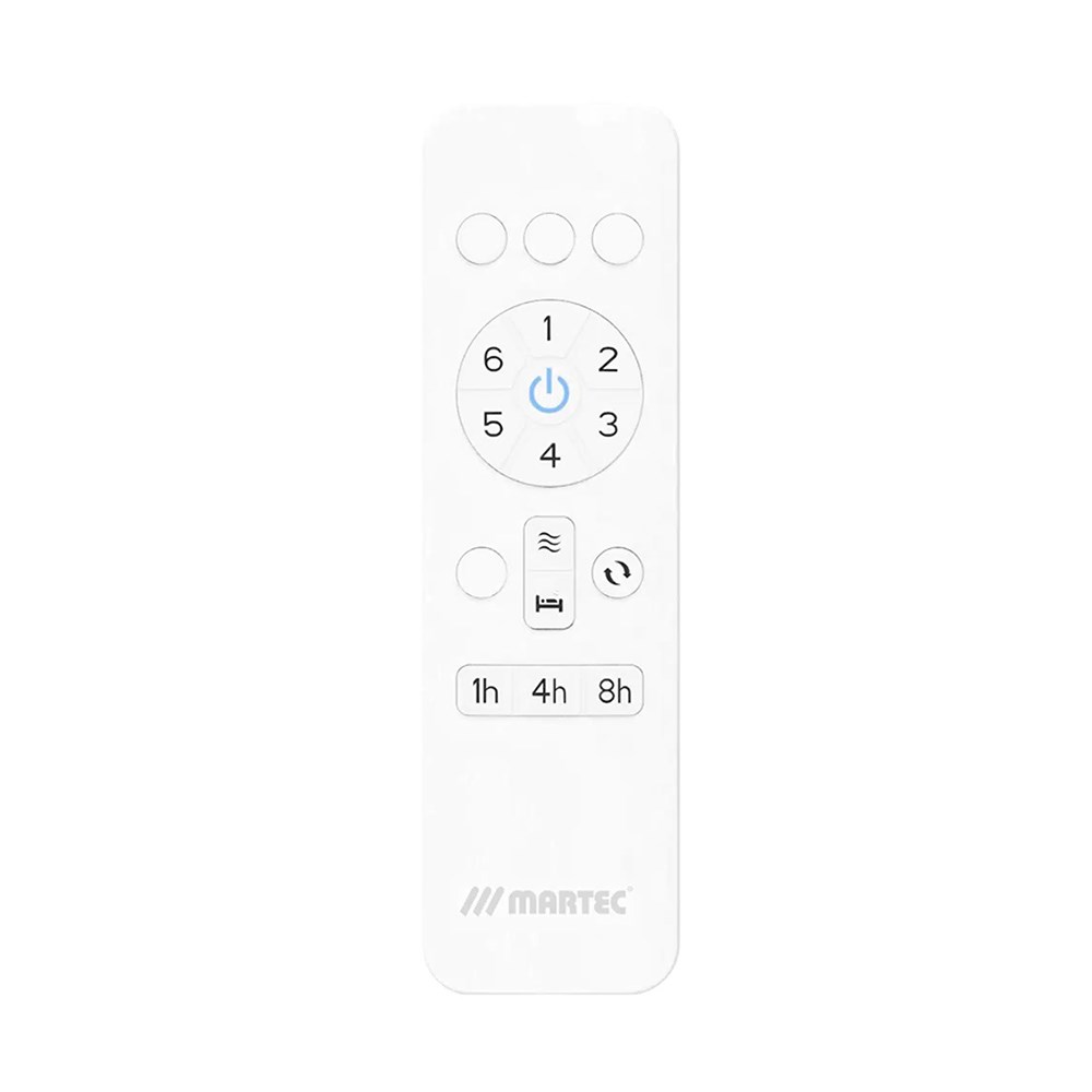 Hampton DC 1320mm Smart Ceiling Fan With WIFI Remote Control Matt White