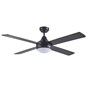 Four Seasons Link 1220mm Ceiling Fan with 15w CCT LED Light Matt Black