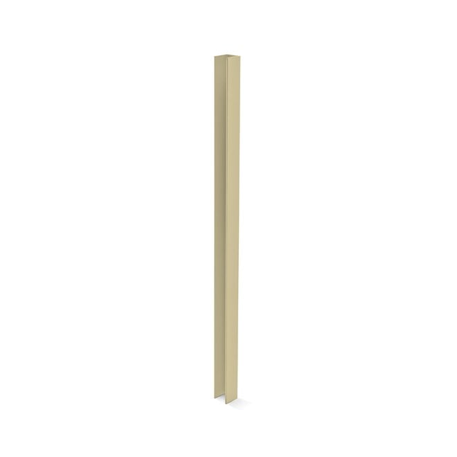 Ezi-Slat U-Channel 20x20mm Primrose 2400mm