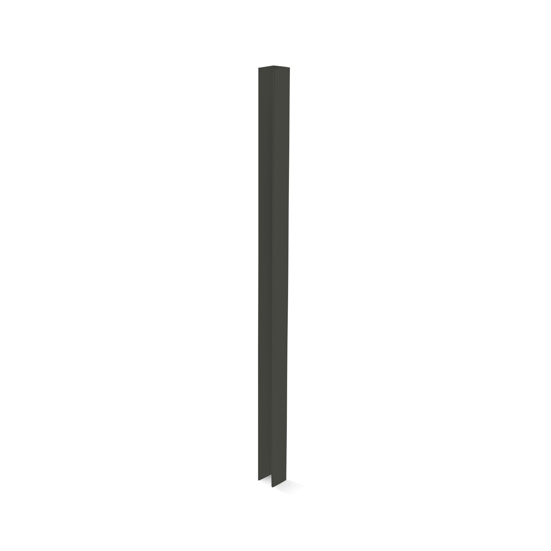 Ezi-Slat U-Channel 20x20mm Slate Grey 2400mm