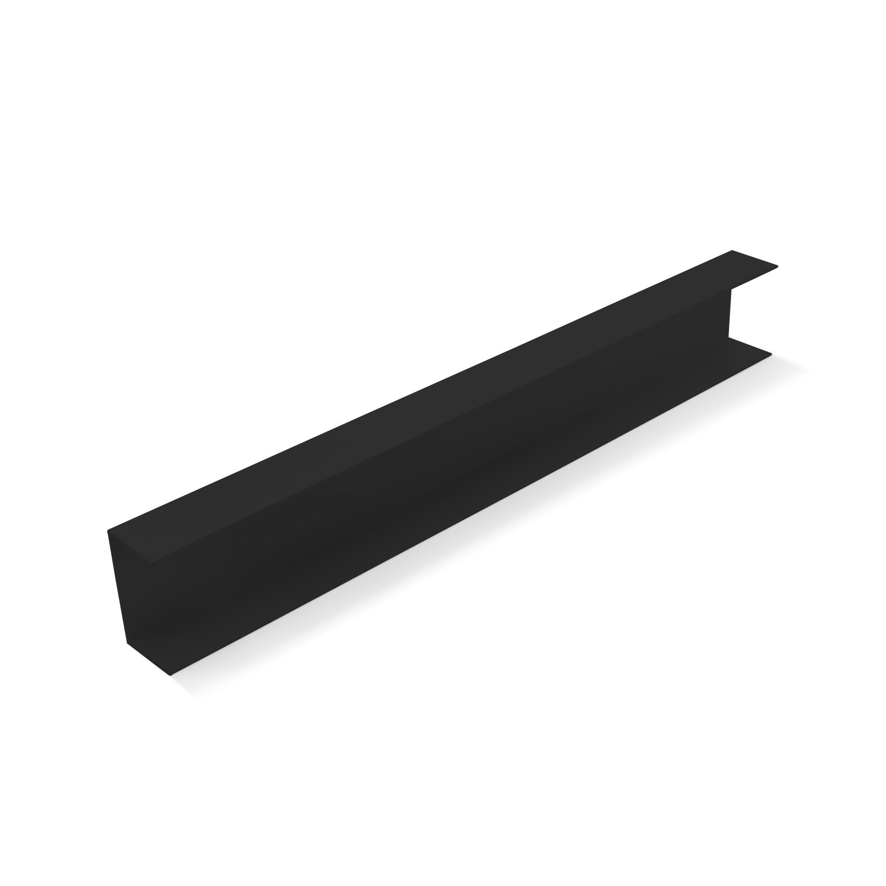 Ezi-Slat U-Channel Louvred 55x32mm Gun Metal Grey 2400mm