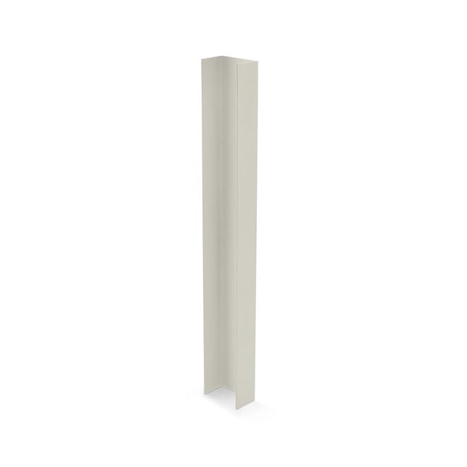 Ezi-Slat U-Channel Louvred 55x32mm Off White 2400mm