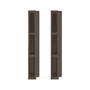 Ezi-Slat Frame Kit Suit 75mm Blades 9mm Spacing Banyan Brown 2400mm