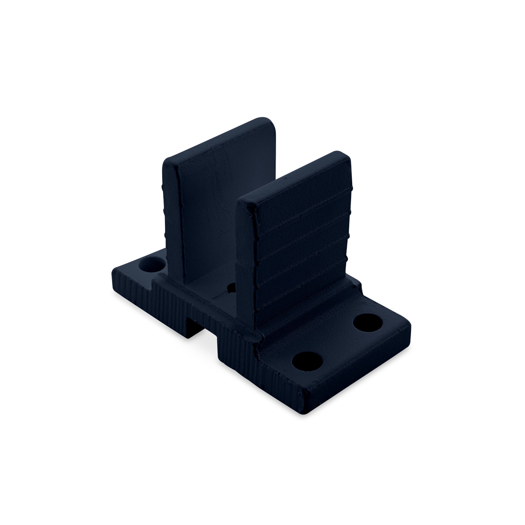 Ezi-Slat Foot Upstand Suit 50x50mm Post Mountain Blue