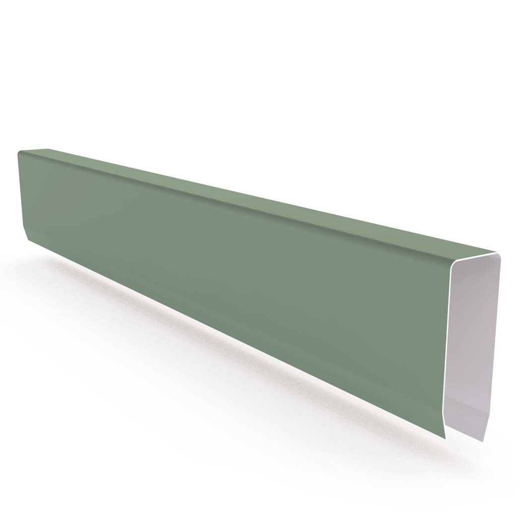 Fence Cap CGI Corrugated Mist Green 2.4m