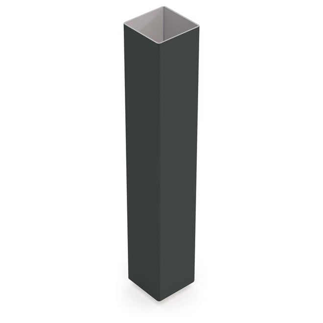 Fence Post 50 x 50mm 3mm BMT Gun Metal Grey 1800mm