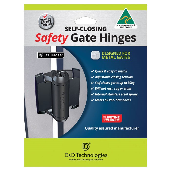 D&D TruClose Hinge for Metal Gate