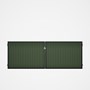 Good Neighbour® CGI Gate Premium .35 BMT Double 1.2m High Sheet: Mist Green, Frame: Ebony