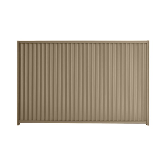 Good Neighbour CGI 1200mm High Fence Panel Sheet: Biege, Post/Track: Beige