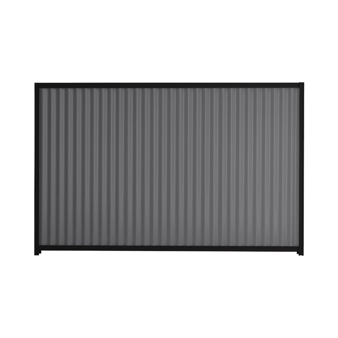 Good Neighbour® CGI 1200mm High Fence Panel Sheet: Granite, Post/Track: Ebony