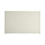 Good Neighbour CGI 1200mm High Fence Panel Sheet: Off White, Post/Track: Off White