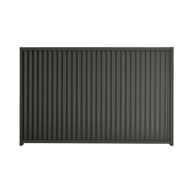 Good Neighbour CGI 1200mm High Fence Panel Sheet: Slate Grey, Post/Track: Slate Grey