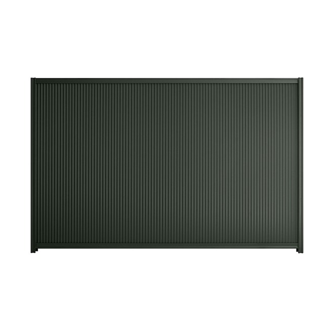 Good Neighbour CGI Mini 1500mm High Fence Panel Sheet: Gun Metal Grey, Post/Track: Gun Metal Grey