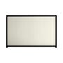 Good Neighbour® CGI Mini 1500mm High Fence Panel Sheet: Off White Post/Track: Ebony