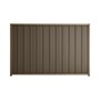 Good Neighbour® Superdek® 1200mm High Fence Panel Sheet: Banyan Brown Post/Track: Beige