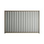 Good Neighbour® Wavelok® 1200mm High Fence Panel Sheet: Gull Grey Post/Track: Beige