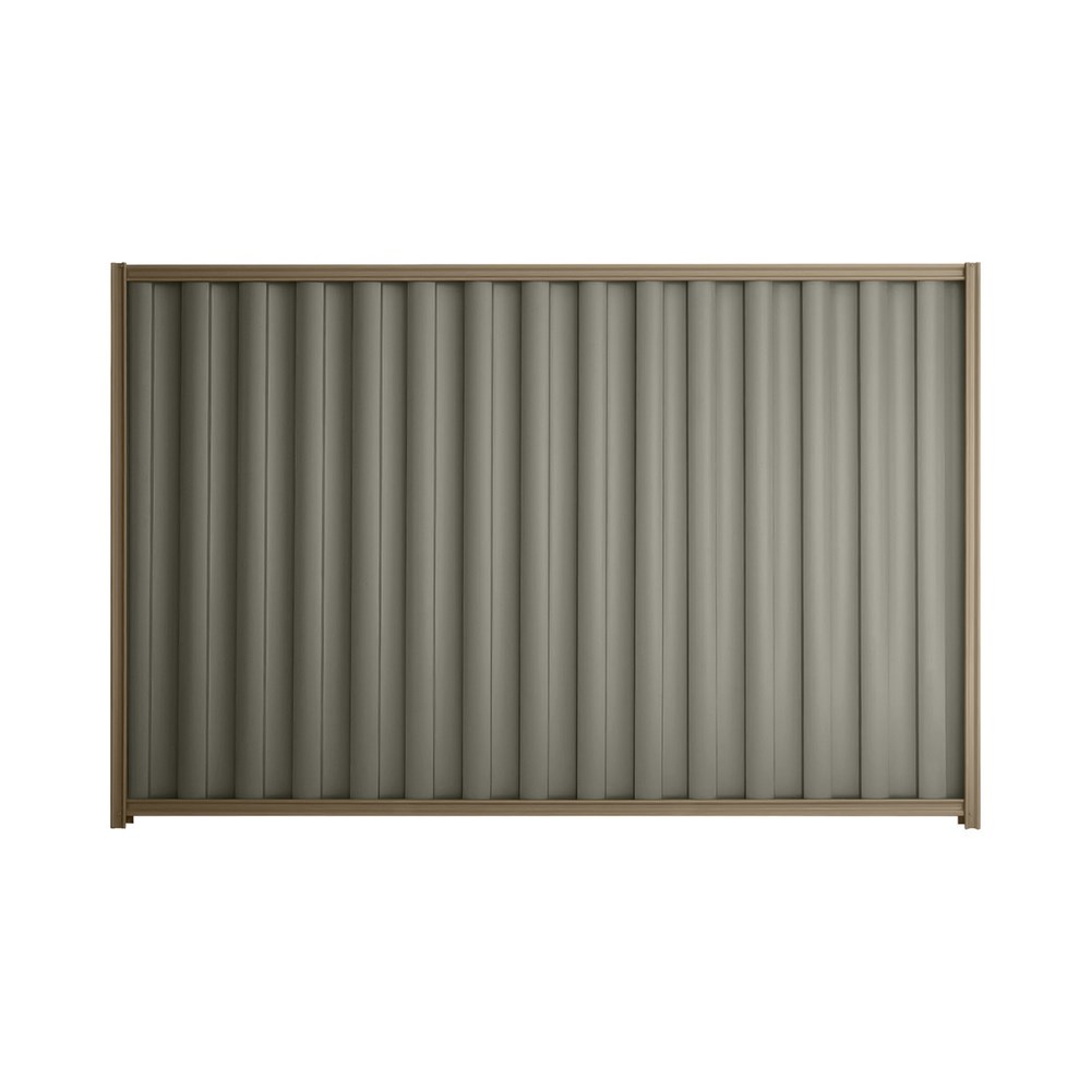 Good Neighbour® Wavelok® 1200mm High Fence Panel Sheet: Marsh Post/Track: Beige