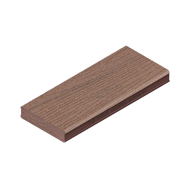 ModWood Marina Composite Decking Board Jarrah 137x32x4200