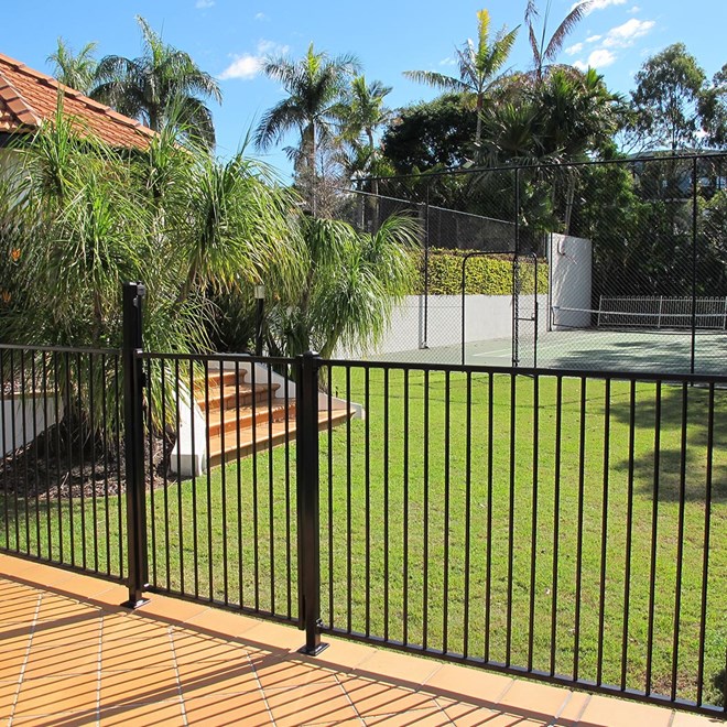 Aluminium Flat Top Pool Fencing Panel