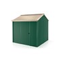 Handi-Heritage Shed H1 2.54X2.52 Roof:Merino Wall:Caulfield Green