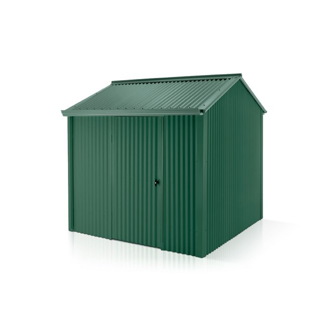 Handi-Heritage Shed H1 2.54X2.52 Roof:Rivergum Wall:Caulfield Green