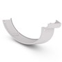 Half Round Gutter External Cast Angle 90° Gull Grey