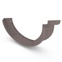 Half Round Gutter Internal Cast Angle 90° Banyan Brown