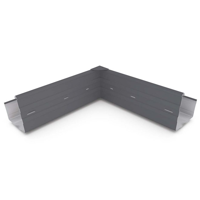 Hi-Square Gutter Internal Mitre Slotted Granite