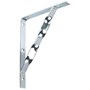 Zinc Plated Stayed Bracket 250 x 200 x 25mm