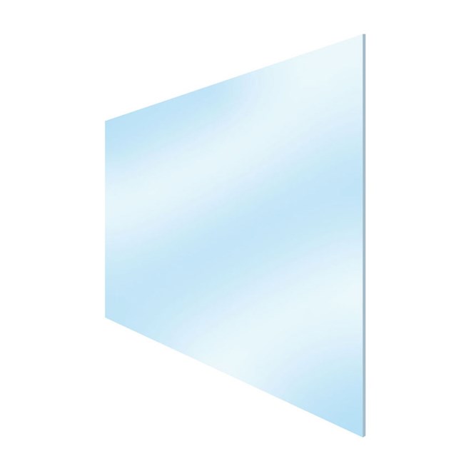 Frameless Glass Fencing Panel 12mm Thick 1400 W x 1200mm H