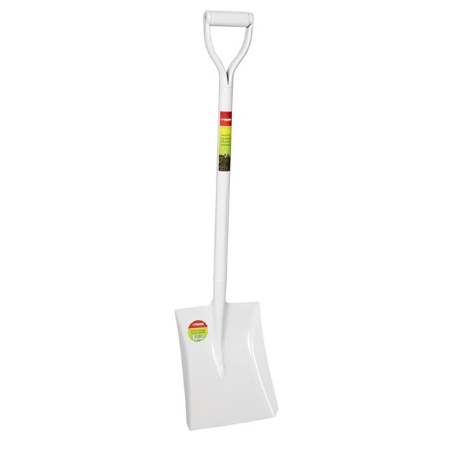 Stratco White Square Tradie Shovel