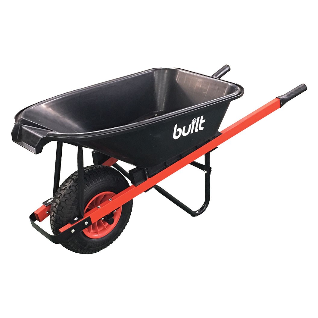 80 Litre Poly Wheelbarrow With Pourer