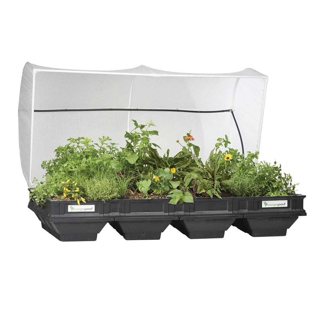 Large Raised Garden Bed with VegeCover