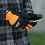 Cyclone Hi-Vis Power Garden Gloves Large