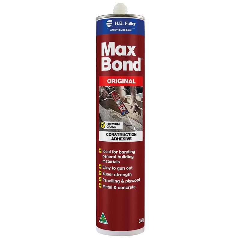 HB Fuller MaxBond Original Construction Adhesive 320gm