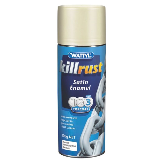 Killrust Enamel Satin Colorbond Domain Aerosol 300G